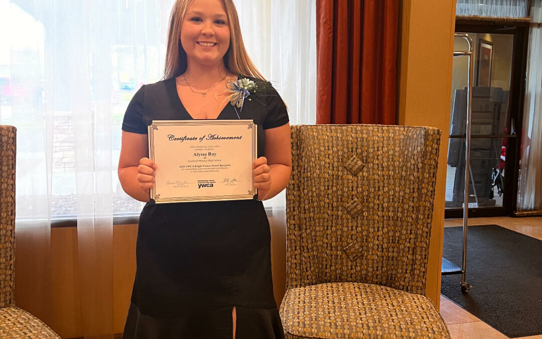 Senior honored at YWCA event