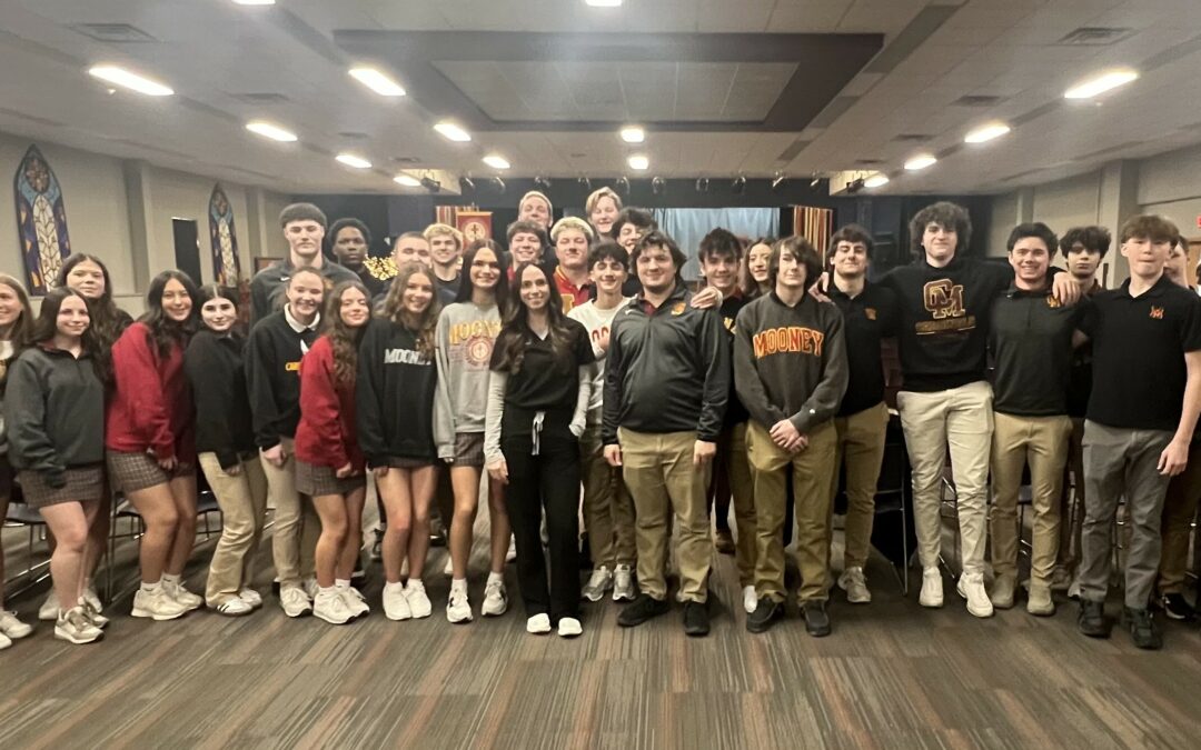 Dr. Jamie DiDomenico inspires students at latest Merit Scholars luncheon