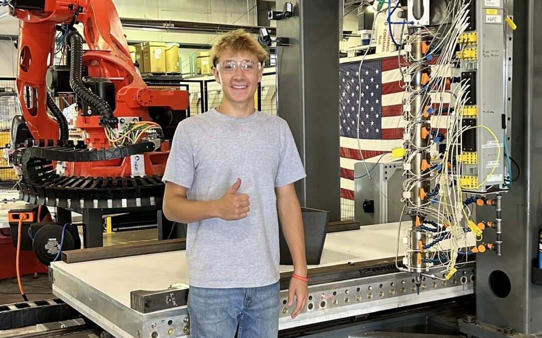 Pierce Is Engineering His Future, One Step at a Time